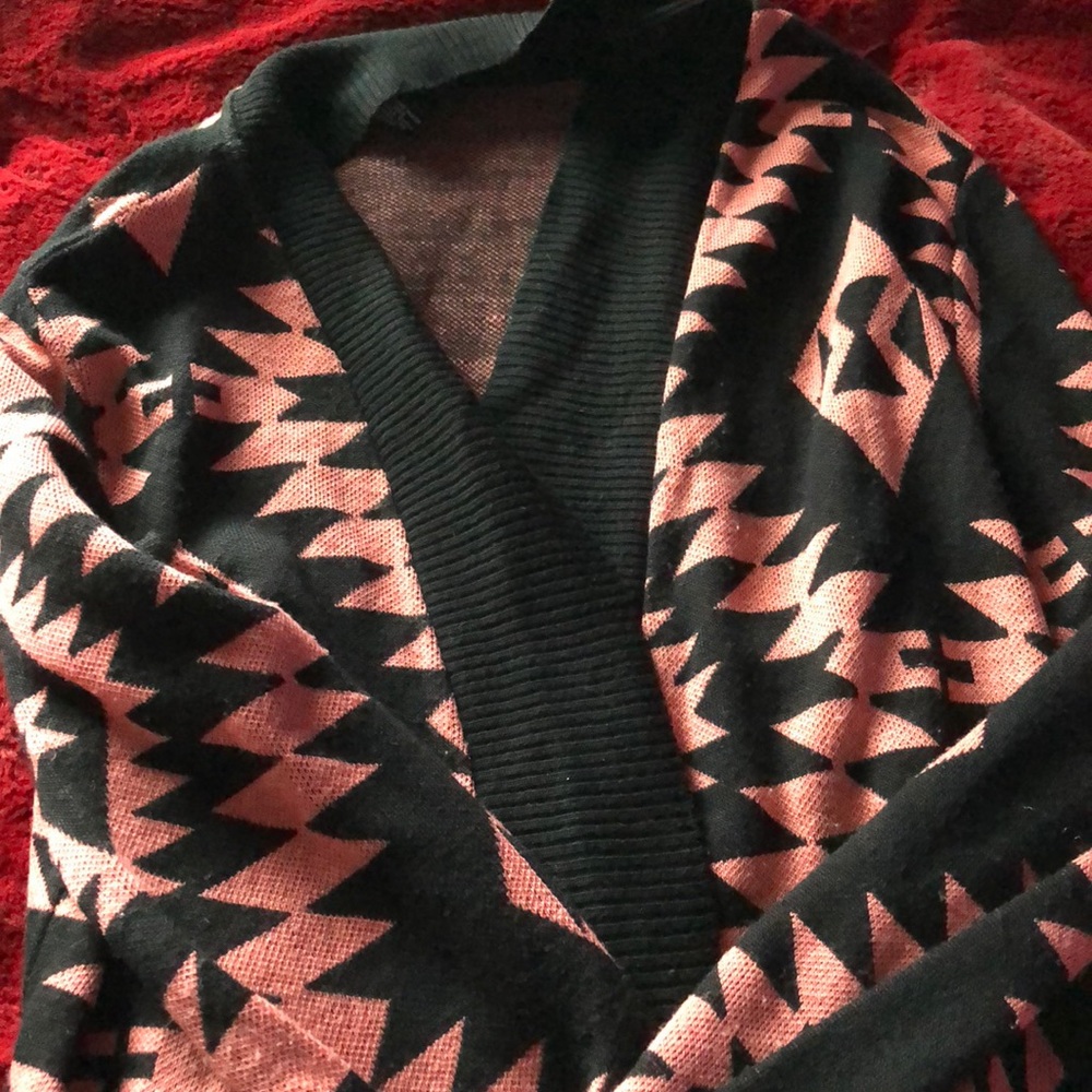 Aztec cardigan.